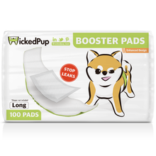 Load image into Gallery viewer, WickedPup Booster Pads for Dog Diapers, 100 Counts