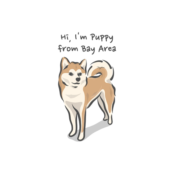 WickedPup's PupToon - Red Shiba Inu from Bay Area
